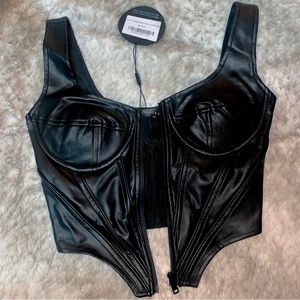 White Fox corset top